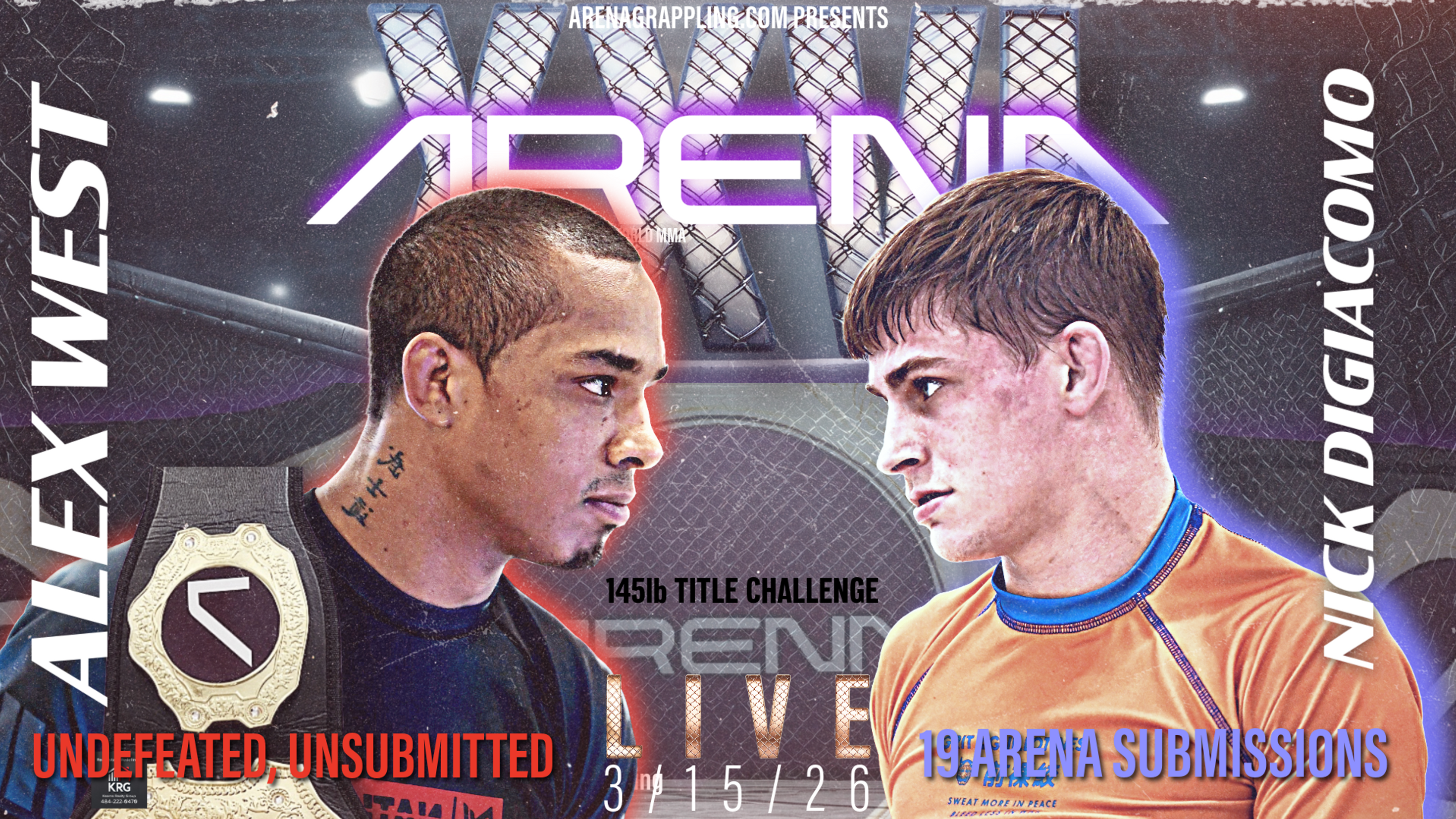 Arena 26 LIVE STREAM | Main Card